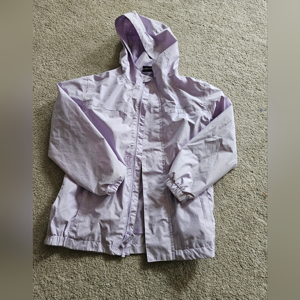 Eddie Bauer Kids Windbreaker, XS (5/6), Light Purple